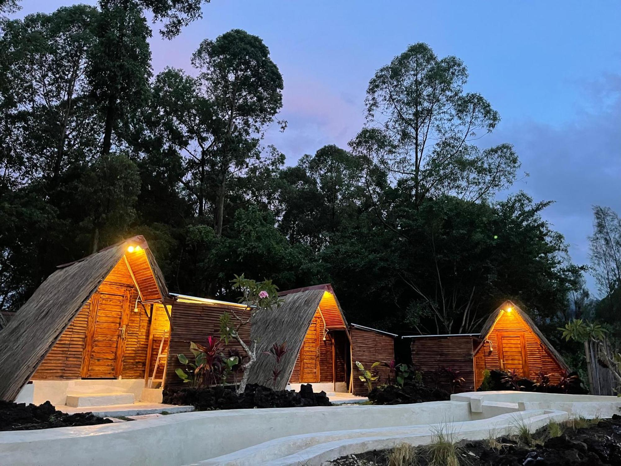 Triangular House And Hot Spring Hotel Kubupenlokan Ngoại thất bức ảnh